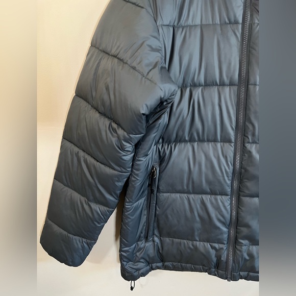 Mens Columbia Gray Puffer Jacket Size Medium - Picture 5 of 13